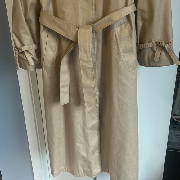 Vintage London Fog Maincoat trenchcoat in khaki size 10 - Picture 6 of 16